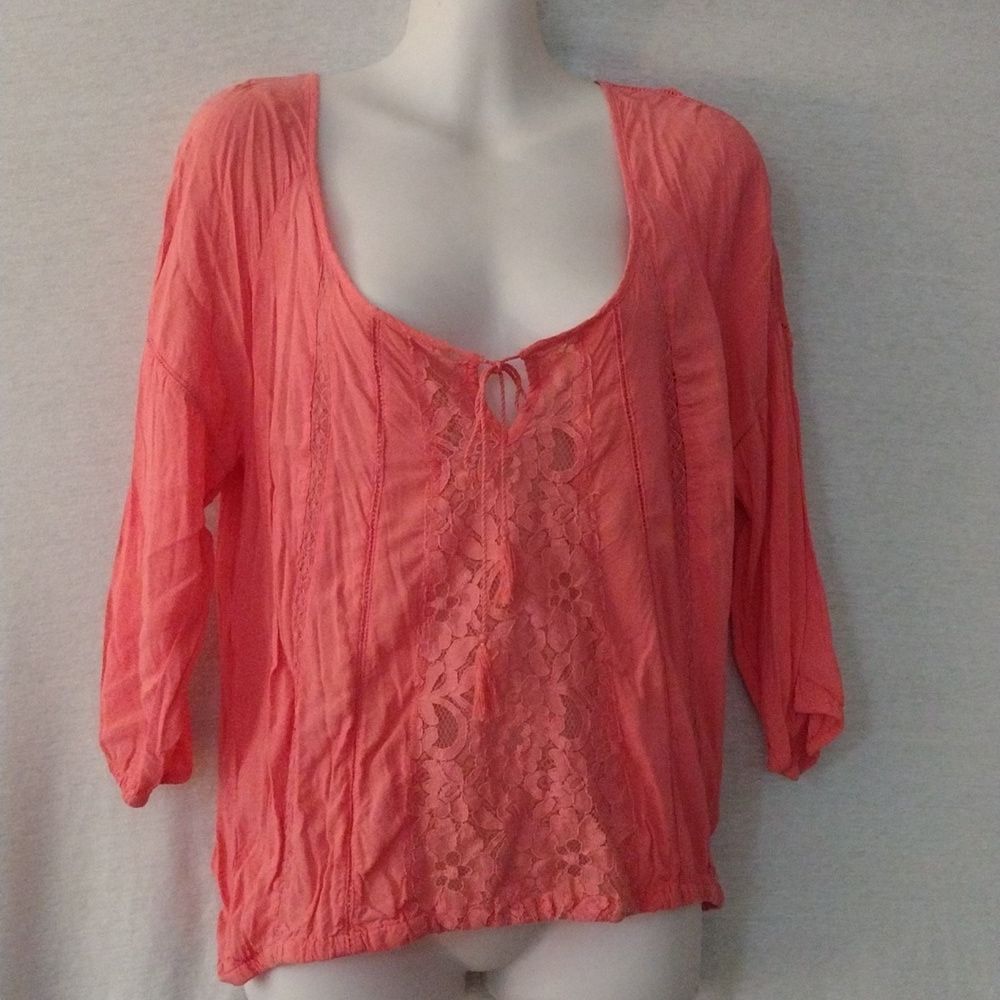 Gypsy Peach Blouse